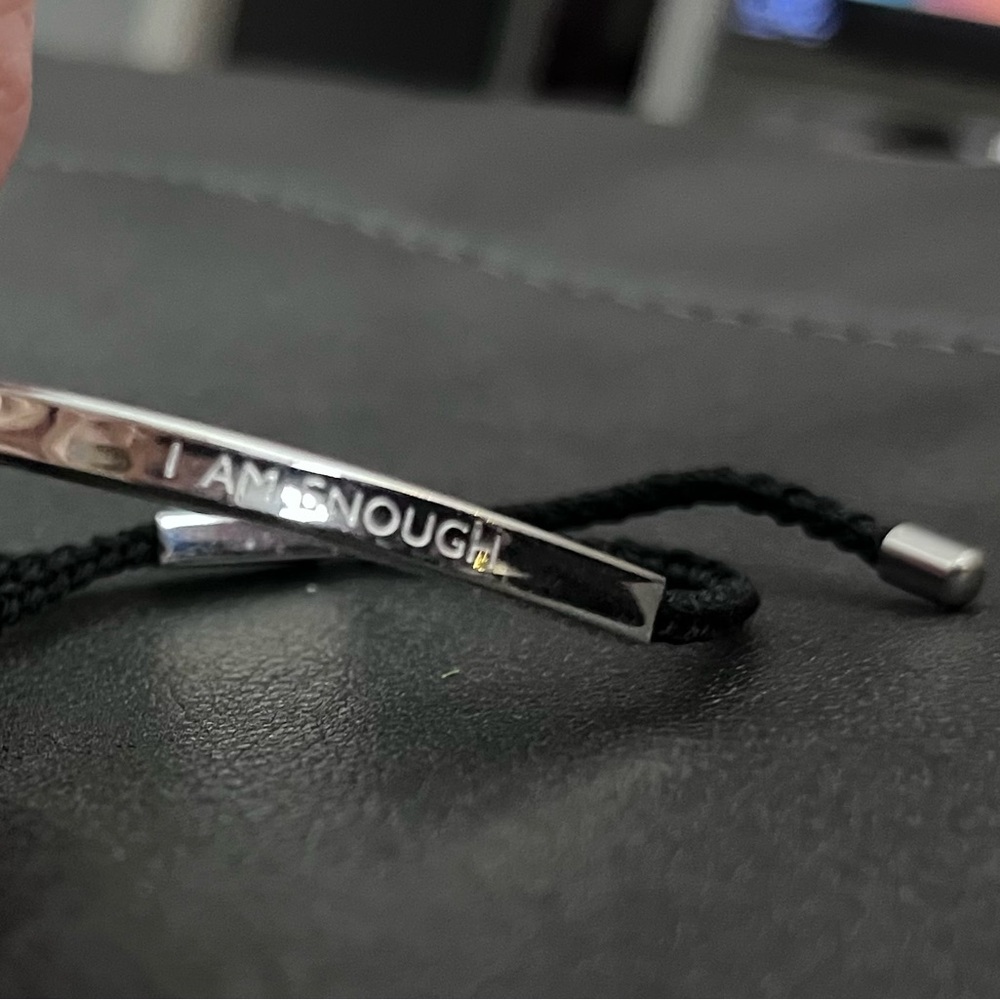 Silver Inspirational Bracelet